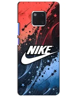 Чехол для Huawei Mate 20 Pro (LYA-L09, LYA-L29) с картинкой «Градиентный принт Найк»