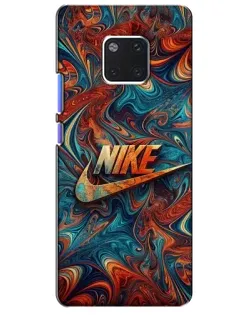 Чехол для Huawei Mate 20 Pro (LYA-L09, LYA-L29) с картинкой «Nike в абстракции»
