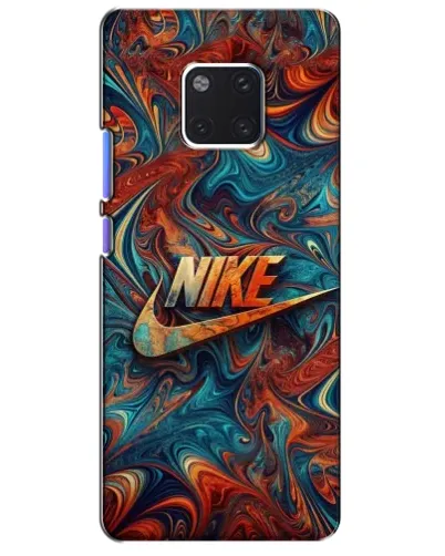 Чехол для Huawei Mate 20 Pro (LYA-L09, LYA-L29) с картинкой «Nike в абстракции»