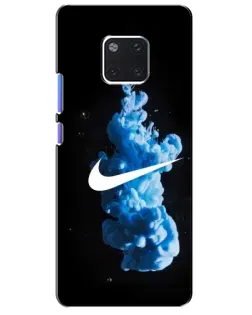Чехол для Huawei Mate 20 Pro (LYA-L09, LYA-L29) с картинкой «Nike и синий дым»