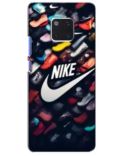 Чехол для Huawei Mate 20 Pro (LYA-L09, LYA-L29) с картинкой «Коллекция кроссовок Nike»
