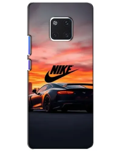 Чехол для Huawei Mate 20 Pro (LYA-L09, LYA-L29) с картинкой «Nike и суперкар»