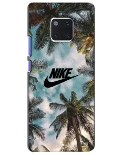 Чохол для Huawei Mate 20 Pro (LYA-L09, LYA-L29) з картинкою «Тропічний принт Nike» Чохол для Huawei Mate 20 Pro (LYA-L09, LYA-L29) з картинкою «Тропічний принт Nike»