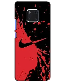 Чохол для Huawei Mate 20 Pro (LYA-L09, LYA-L29) з картинкою «Червоні бризки Nike» Чохол для Huawei Mate 20 Pro (LYA-L09, LYA-L29) з картинкою «Червоні бризки Nike»