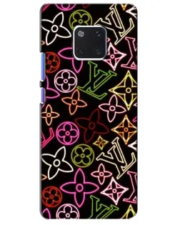 Чохол для Huawei Mate 20 Pro (LYA-L09, LYA-L29) з картинкою «Неоновий мікс Nike»