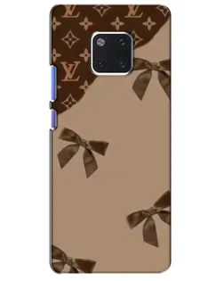 Чехол для Huawei Mate 20 Pro (LYA-L09, LYA-L29) с картинкой «LV — кофейный атлас»