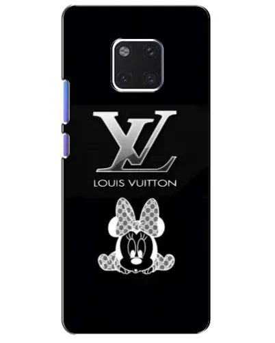 Чехол для Huawei Mate 20 Pro (LYA-L09, LYA-L29) с картинкой «LV и Минни Маус»