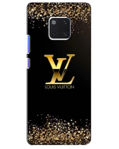 Чехол для Huawei Mate 20 Pro (LYA-L09, LYA-L29) с картинкой «LV — золотые искры»