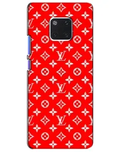Чехол для Huawei Mate 20 Pro (LYA-L09, LYA-L29) с картинкой «Яркий паттерн LV»