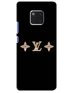 Чехол для Huawei Mate 20 Pro (LYA-L09, LYA-L29) с картинкой «Louis Vuitton — минимализм»