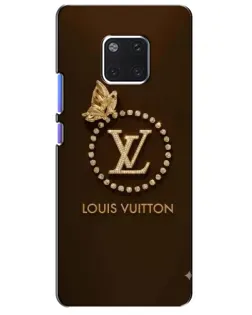 Чехол для Huawei Mate 20 Pro (LYA-L09, LYA-L29) с картинкой «LV — золотая печать»