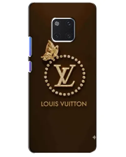 Чехол для Huawei Mate 20 Pro (LYA-L09, LYA-L29) с картинкой «LV — золотая печать»