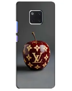 Чехол для Huawei Mate 20 Pro (LYA-L09, LYA-L29) с картинкой «Красное яблоко LV»