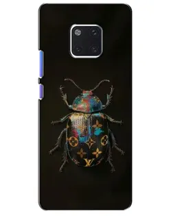 Чехол для Huawei Mate 20 Pro (LYA-L09, LYA-L29) с картинкой «LV — мраморный принт»