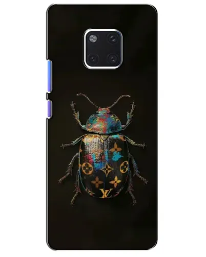 Чехол для Huawei Mate 20 Pro (LYA-L09, LYA-L29) с картинкой «LV — мраморный принт»
