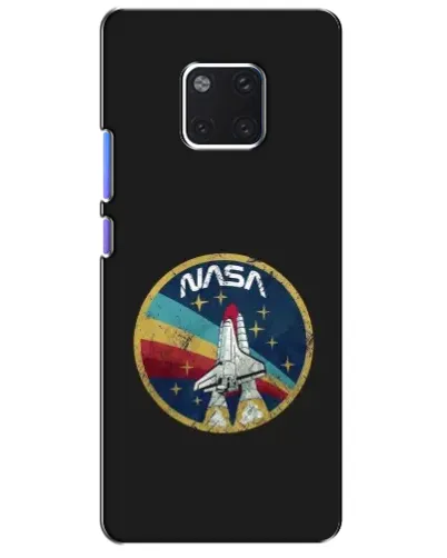 Чехол для Huawei Mate 20 Pro (LYA-L09, LYA-L29) с картинкой «NASA — эмблема миссии» Чехол для Huawei Mate 20 Pro (LYA-L09, LYA-L29) с картинкой «NASA — эмблема миссии»