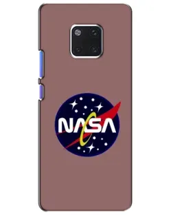 Чехол для Huawei Mate 20 Pro (LYA-L09, LYA-L29) с картинкой «NASA — ретро космос»