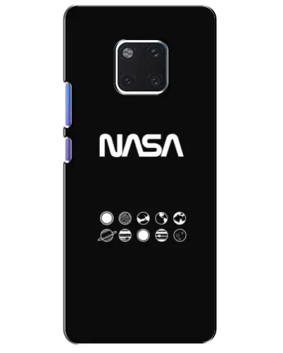 Чехол для Huawei Mate 20 Pro (LYA-L09, LYA-L29) с картинкой «NASA — технический принт» Чехол для Huawei Mate 20 Pro (LYA-L09, LYA-L29) с картинкой «NASA — технический принт»