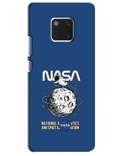Чехол для Huawei Mate 20 Pro (LYA-L09, LYA-L29) с картинкой «NASA — лунная миссия» Чехол для Huawei Mate 20 Pro (LYA-L09, LYA-L29) с картинкой «NASA — лунная миссия»