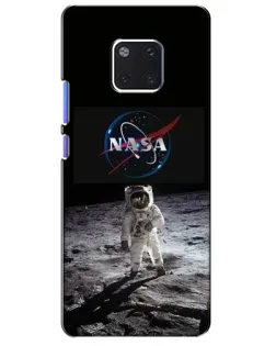 Чехол для Huawei Mate 20 Pro (LYA-L09, LYA-L29) с картинкой «Астронавт на Луне»