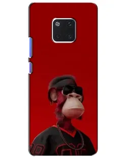 Чехол для Huawei Mate 20 Pro (LYA-L09, LYA-L29) с картинкой «Bored Ape в красном» Чехол для Huawei Mate 20 Pro (LYA-L09, LYA-L29) с картинкой «Bored Ape в красном»