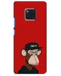 Чехол для Huawei Mate 20 Pro (LYA-L09, LYA-L29) с картинкой «Bored Ape — красный фон» Чехол для Huawei Mate 20 Pro (LYA-L09, LYA-L29) с картинкой «Bored Ape — красный фон»