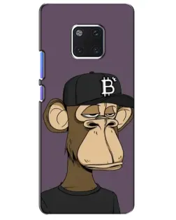 Чехол для Huawei Mate 20 Pro (LYA-L09, LYA-L29) с картинкой «Bored Ape в кепке»