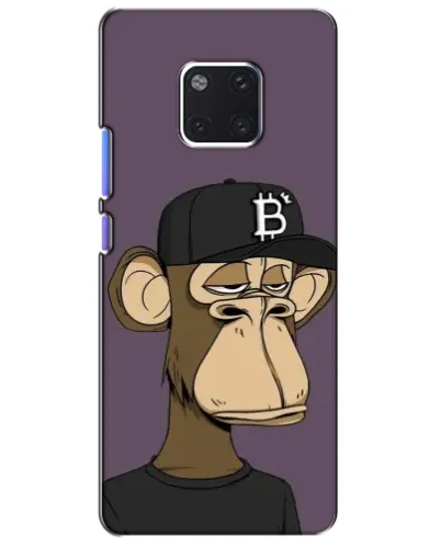 Чехол для Huawei Mate 20 Pro (LYA-L09, LYA-L29) с картинкой «Bored Ape в кепке»