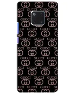Чехол для Huawei Mate 20 Pro (LYA-L09, LYA-L29) с картинкой «Классическая монограмма Gucci»