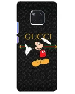 Чехол для Huawei Mate 20 Pro (LYA-L09, LYA-L29) с картинкой «Микки Маус Gucci»