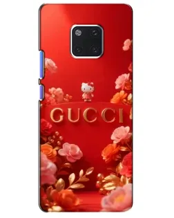 Чехол для Huawei Mate 20 Pro (LYA-L09, LYA-L29) с картинкой «Gucci — золотой сад»