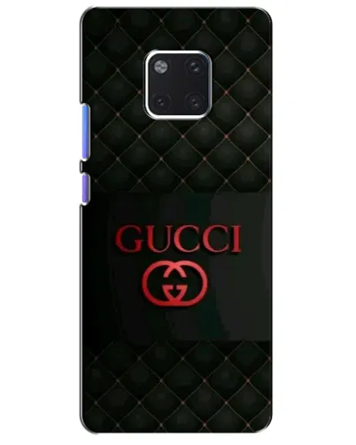 Чехол для Huawei Mate 20 Pro (LYA-L09, LYA-L29) с картинкой «Gucci — стеганый черный»