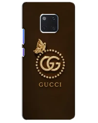 Чехол для Huawei Mate 20 Pro (LYA-L09, LYA-L29) с картинкой «Gucci — золотая бабочка»