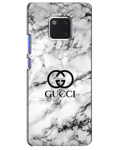 Чехол для Huawei Mate 20 Pro (LYA-L09, LYA-L29) с картинкой «Gucci — мраморный шик»