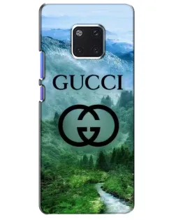 Чехол для Huawei Mate 20 Pro (LYA-L09, LYA-L29) с картинкой «Gucci — горный пейзаж»