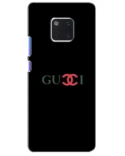 Чехол для Huawei Mate 20 Pro (LYA-L09, LYA-L29) с картинкой «Gucci — красный градиент»