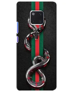 Чохол для Huawei Mate 20 Pro (LYA-L09, LYA-L29) з картинкою «Gucci — змія на смузі»