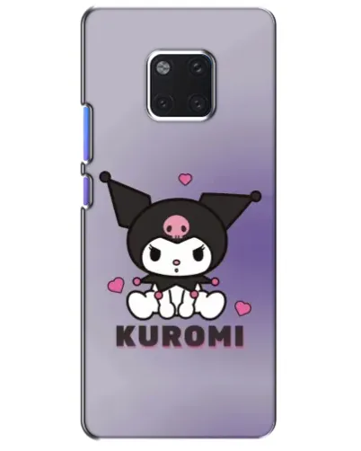 Чехол для Huawei Mate 20 Pro (LYA-L09, LYA-L29) с картинкой «Kuromi — фиолетовый арт» Чехол для Huawei Mate 20 Pro (LYA-L09, LYA-L29) с картинкой «Kuromi — фиолетовый арт»