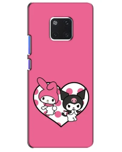 Чехол для Huawei Mate 20 Pro (LYA-L09, LYA-L29) с картинкой «Kuromi и My Melody» Чехол для Huawei Mate 20 Pro (LYA-L09, LYA-L29) с картинкой «Kuromi и My Melody»