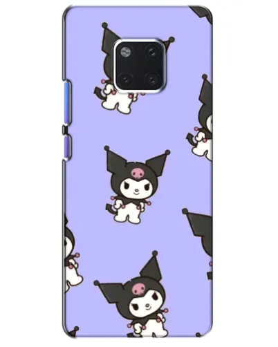 Чехол для Huawei Mate 20 Pro (LYA-L09, LYA-L29) с картинкой «Паттерн с Kuromi» Чехол для Huawei Mate 20 Pro (LYA-L09, LYA-L29) с картинкой «Паттерн с Kuromi»