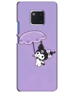 Чехол для Huawei Mate 20 Pro (LYA-L09, LYA-L29) с картинкой «Kuromi с зонтиком»