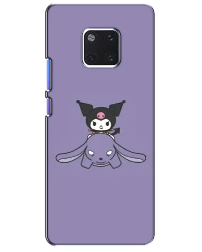 Чехол для Huawei Mate 20 Pro (LYA-L09, LYA-L29) с картинкой «Kuromi на лиловом фоне» Чехол для Huawei Mate 20 Pro (LYA-L09, LYA-L29) с картинкой «Kuromi на лиловом фоне»