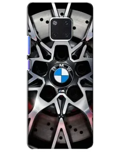 Чохол для Huawei Mate 20 Pro (LYA-L09, LYA-L29) з картинкою «BMW — деталь диска»
