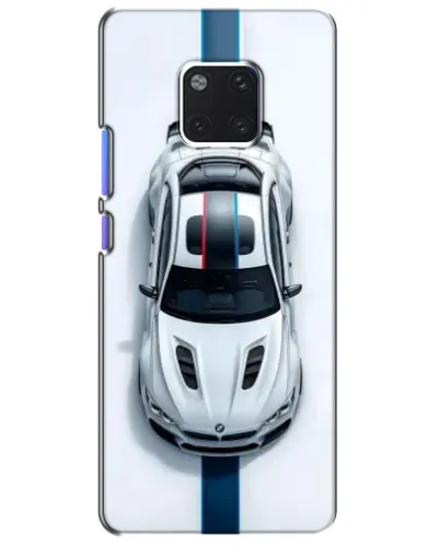 Чехол для Huawei Mate 20 Pro (LYA-L09, LYA-L29) с картинкой «Вид сверху — BMW M»