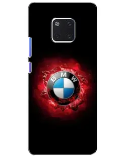 Чехол для Huawei Mate 20 Pro (LYA-L09, LYA-L29) с картинкой «Логотип BMW — вспышка»
