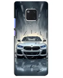 Чехол для Huawei Mate 20 Pro (LYA-L09, LYA-L29) с картинкой «BMW в свете фар»