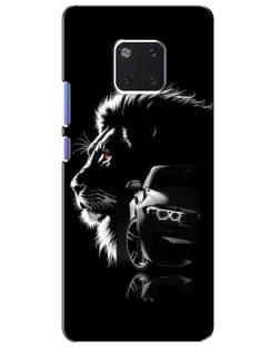 Чехол для Huawei Mate 20 Pro (LYA-L09, LYA-L29) с картинкой «BMW и лев»