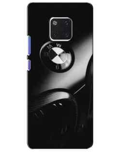 Чехол для Huawei Mate 20 Pro (LYA-L09, LYA-L29) с картинкой «Эмблема BMW — макро»