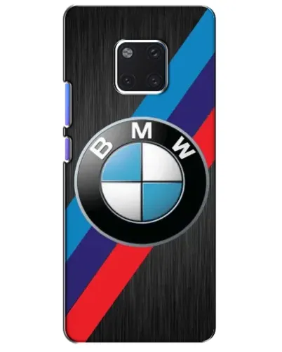 Чехол для Huawei Mate 20 Pro (LYA-L09, LYA-L29) с картинкой «BMW M-stripes стиль»