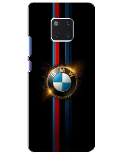 Чехол для Huawei Mate 20 Pro (LYA-L09, LYA-L29) с картинкой «BMW M-Power неон»